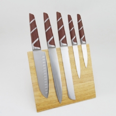 Cast Handle Kitchen Knife Set